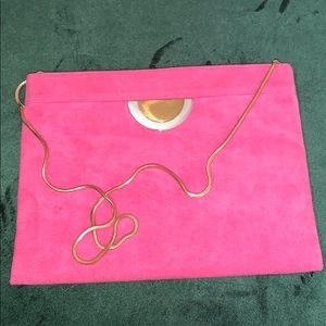 Vintage REVA Studio 54 Suede Clutch